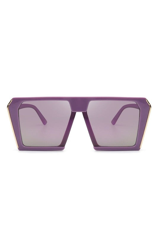 WOMEN SQUARE OVERSIZE FASHION SUNGLASSES