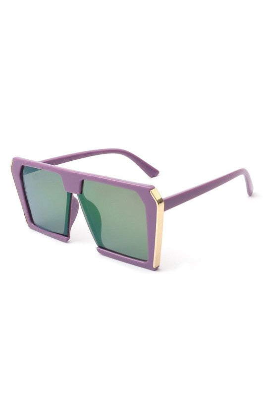 WOMEN SQUARE OVERSIZE FASHION SUNGLASSES