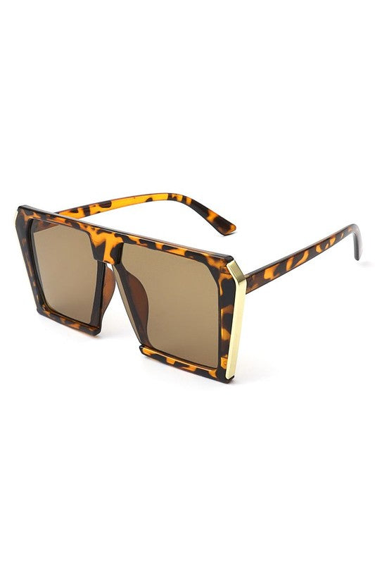 WOMEN SQUARE OVERSIZE FASHION SUNGLASSES