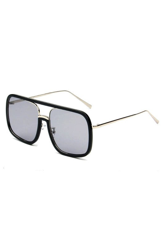 RETRO OVERSIZED SQUARE SUNGLASSES