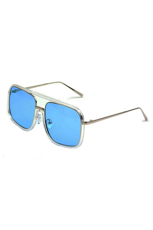 RETRO OVERSIZED SQUARE SUNGLASSES