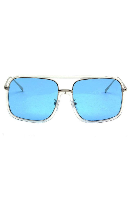 RETRO OVERSIZED SQUARE SUNGLASSES