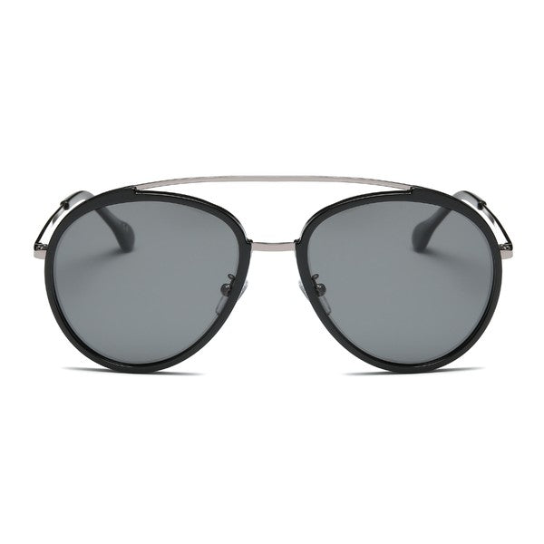 CLASSIC POLARIZED ROUND FASHION SUNGLASSES