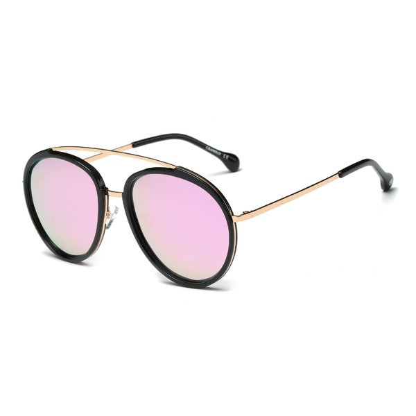 CLASSIC POLARIZED ROUND FASHION SUNGLASSES