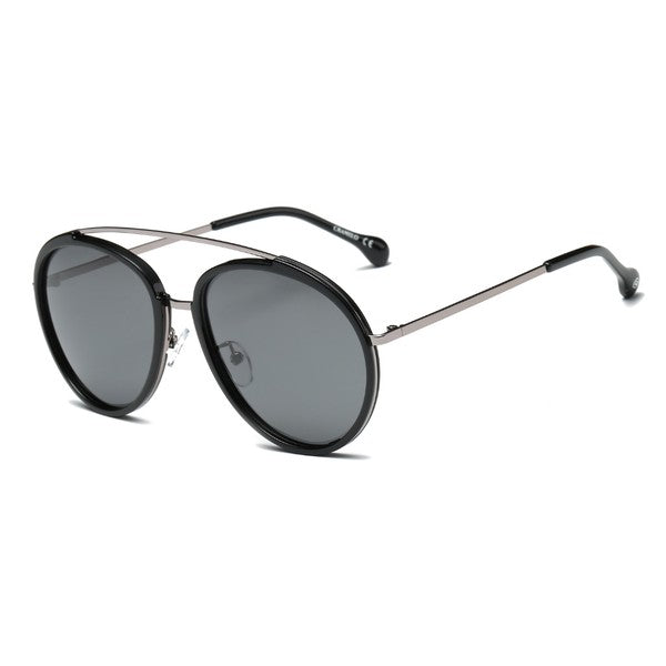 CLASSIC POLARIZED ROUND FASHION SUNGLASSES