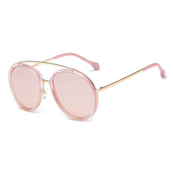 CLASSIC POLARIZED ROUND FASHION SUNGLASSES