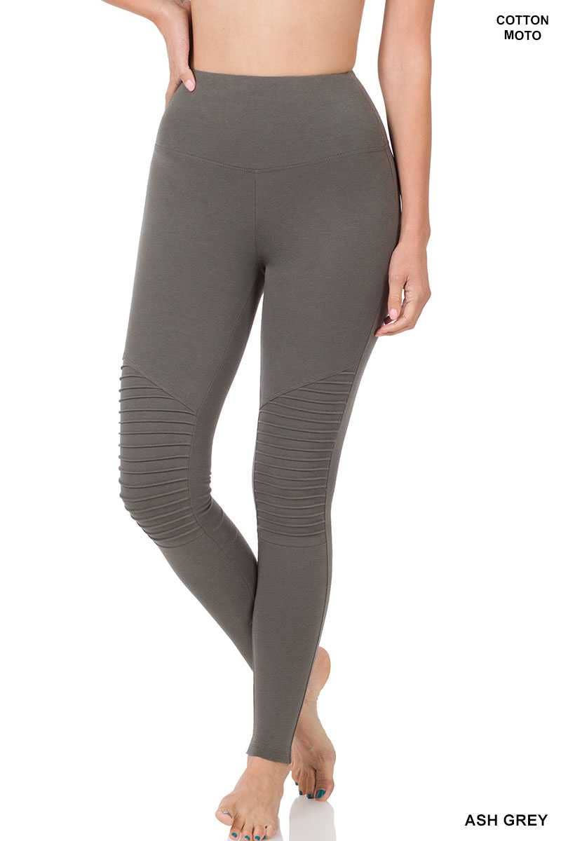 COTTON MOTO LEGGINGS